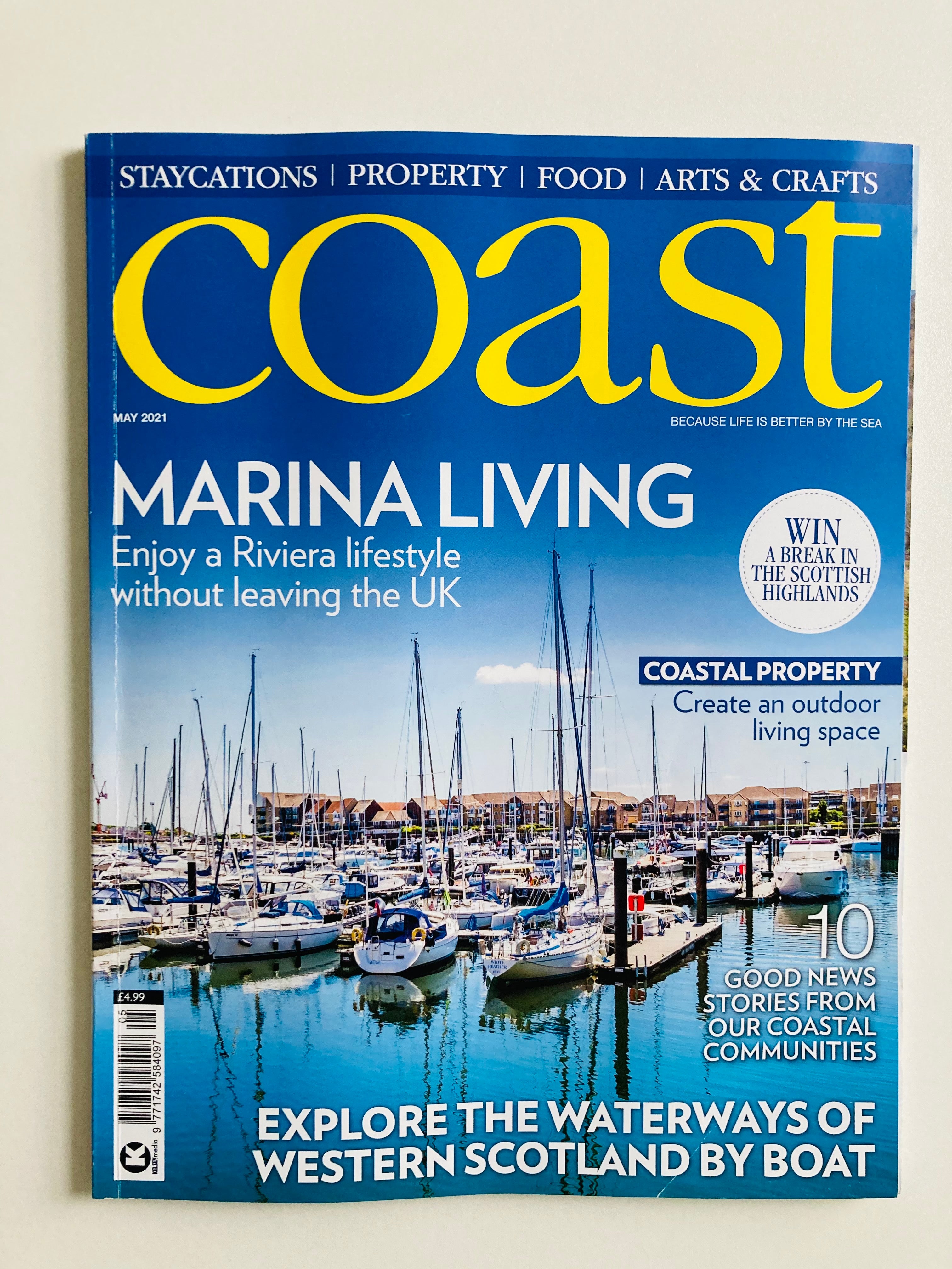 'Team Clean' - 5 page feature in Coast magazine
